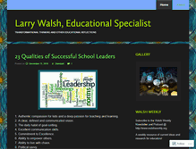 Tablet Screenshot of edleader1.com